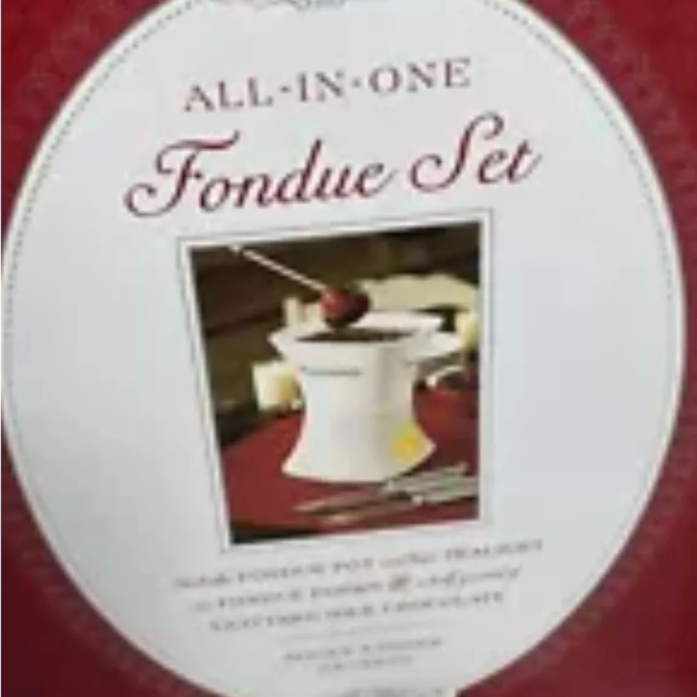 Williams Sonoma chocolate Fondue